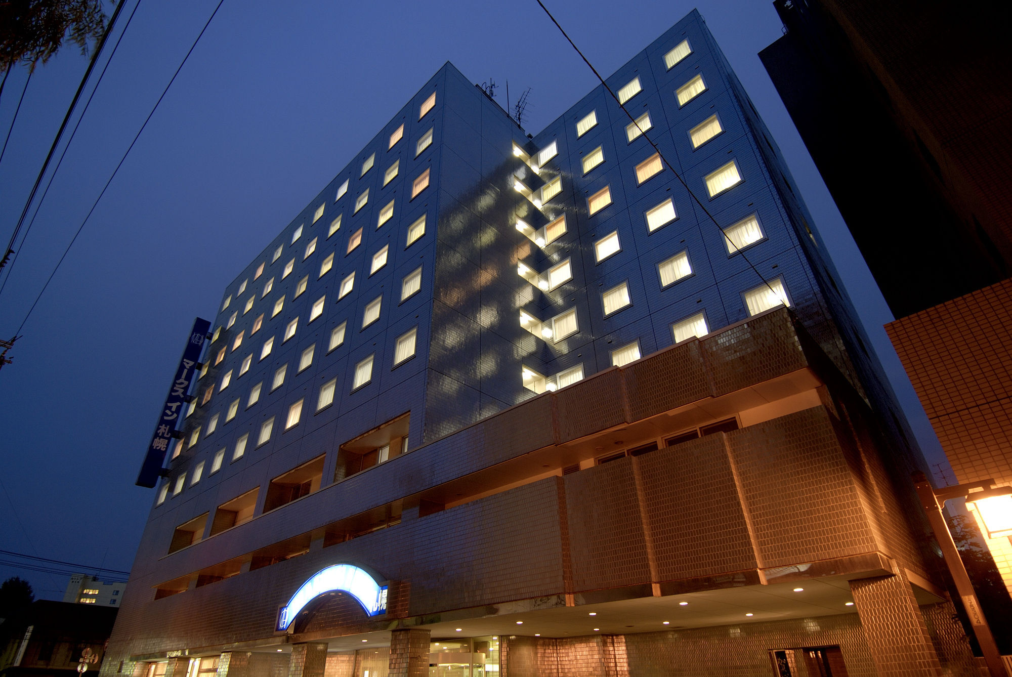 Marks Inn Sapporo Exterior foto